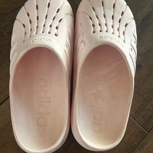 adidas Adicane Clogs - Pale Pink / Wonder Taupe - Size 10
